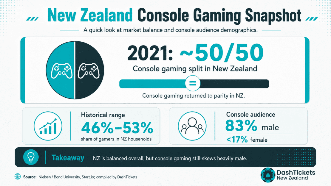 new zealand console gaming demographics