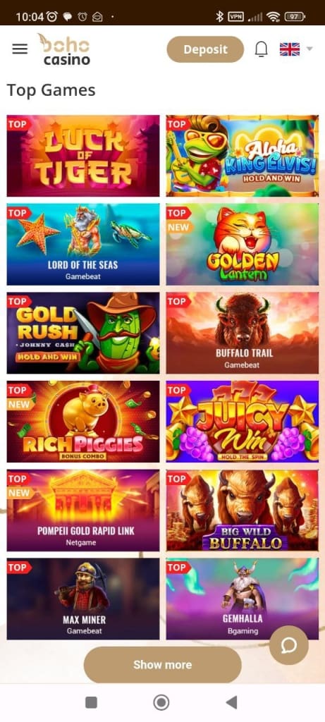 Boho games