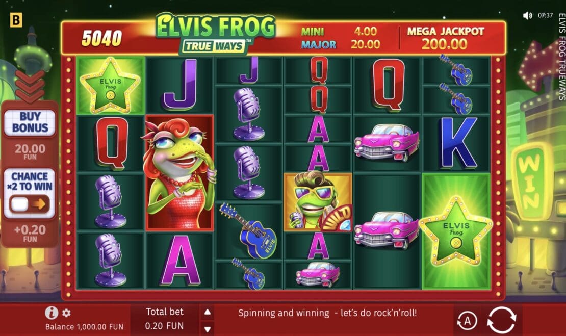 Elvis Frog Trueways