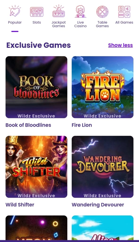 wildz games