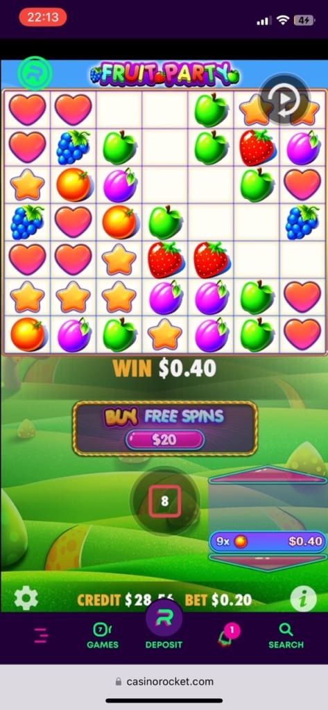 casino rocket games