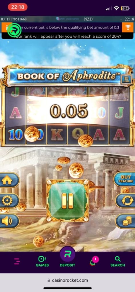 casino rocket games