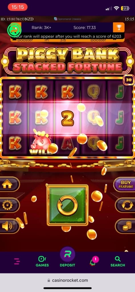 casino rocket games