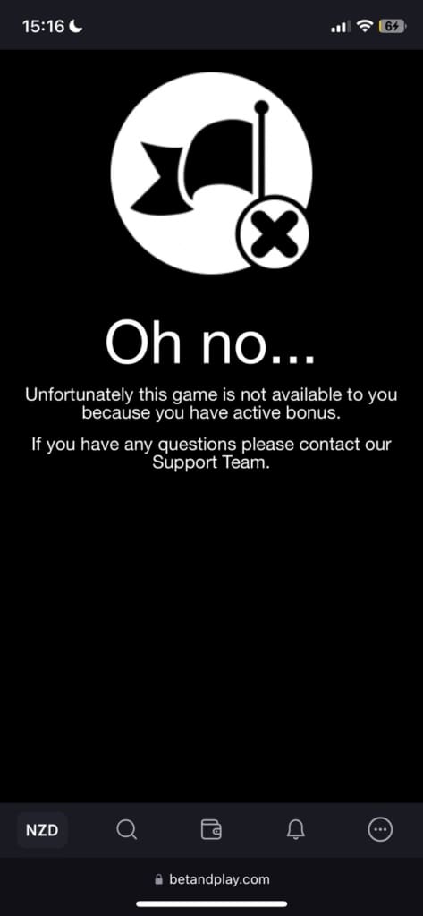 BetandPlay support