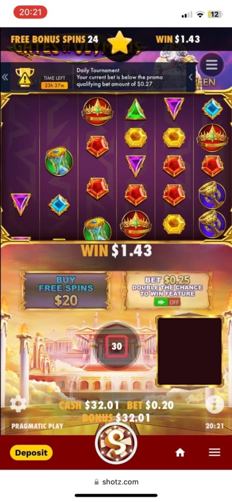Shotz Casino Games