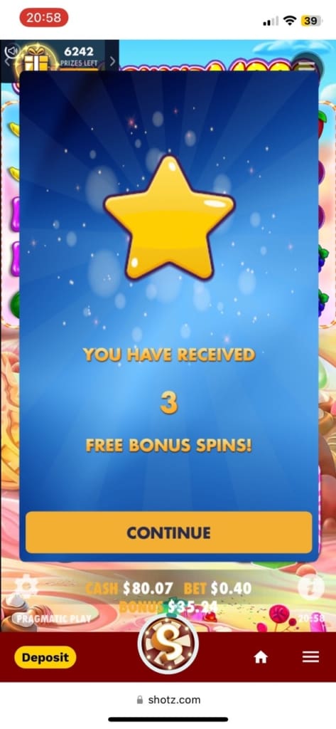 Shotz Casino Games