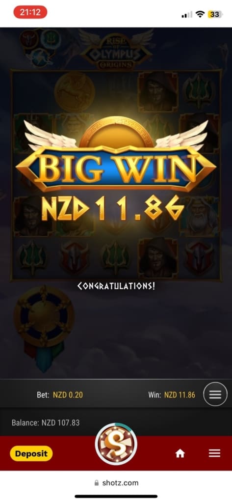 Shotz Casino Games