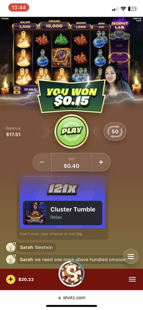 Shotz Casino Games