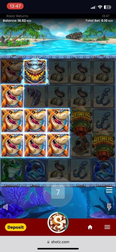 Shotz Casino Games