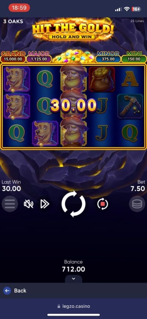 Legzo Casino Games
