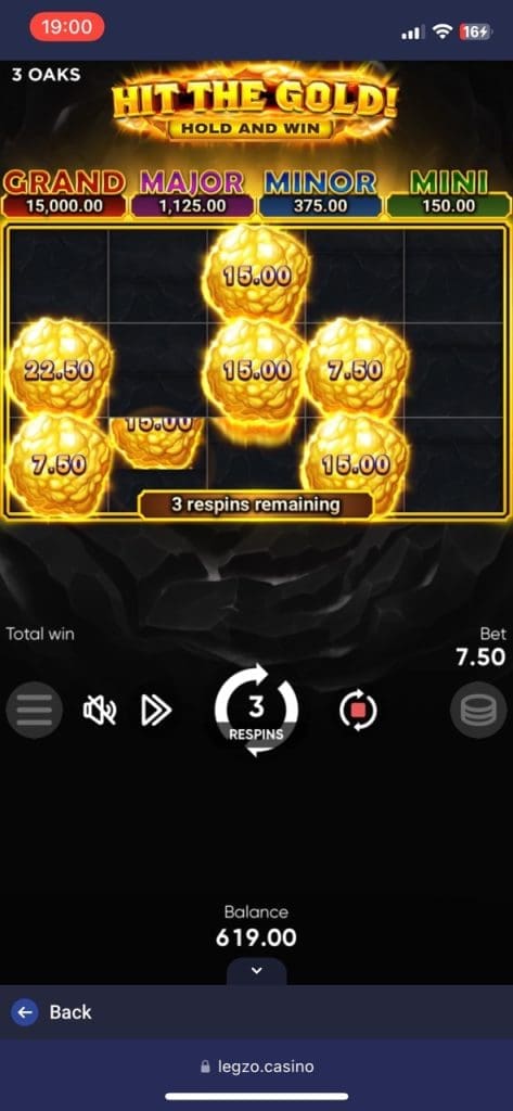 Legzo Casino Games