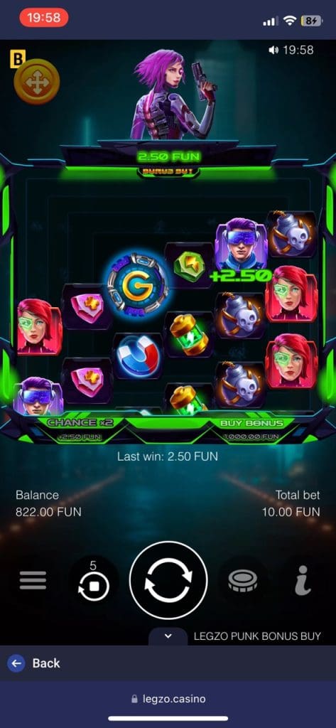 Legzo Casino Games