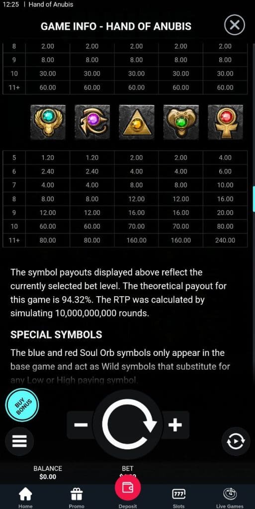 Trips Casino Games