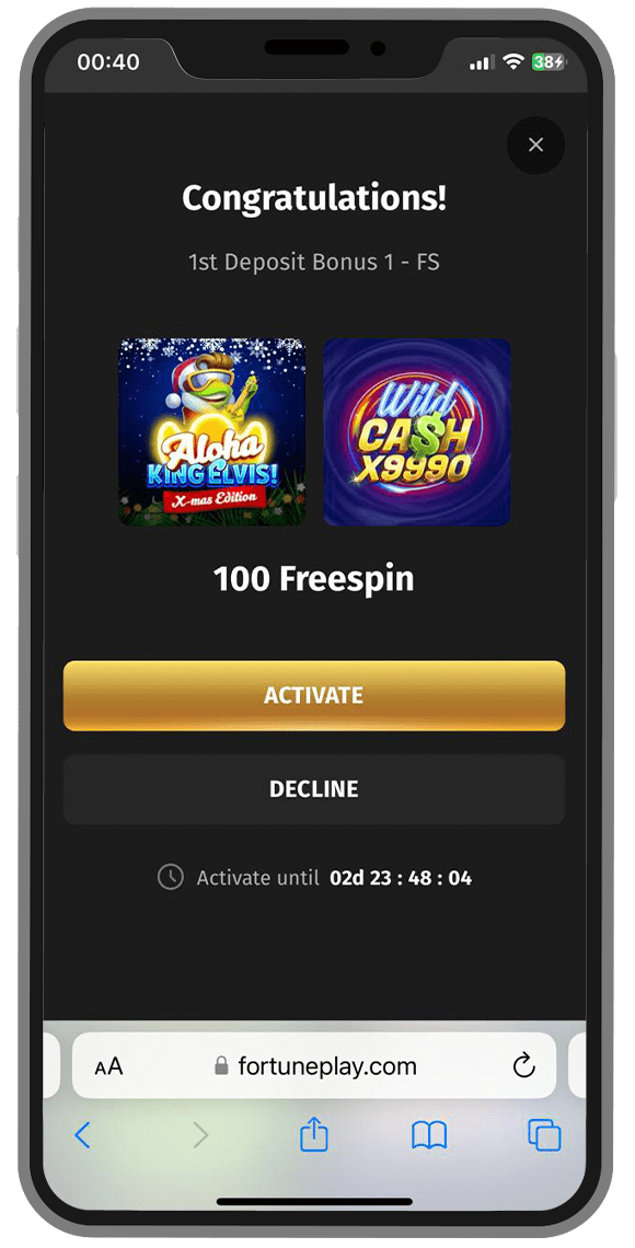 fortuneplay welcome