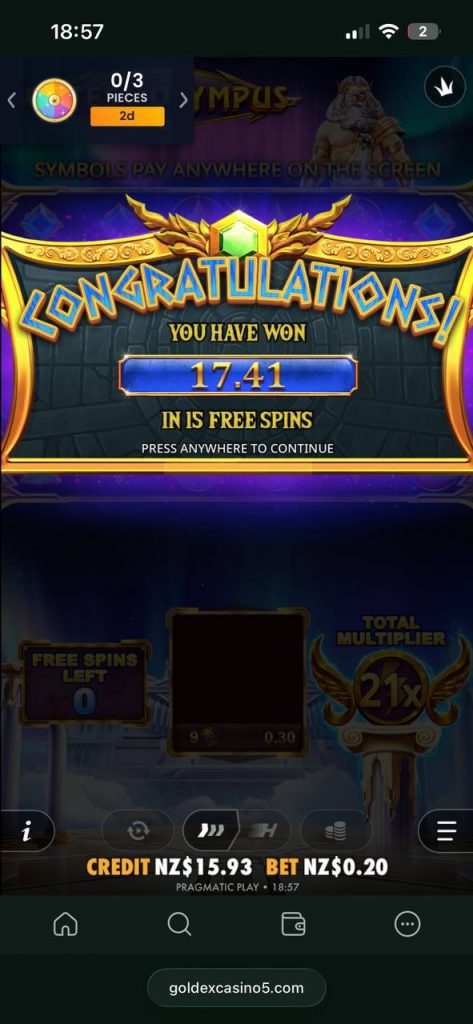 17.41 win at free spins