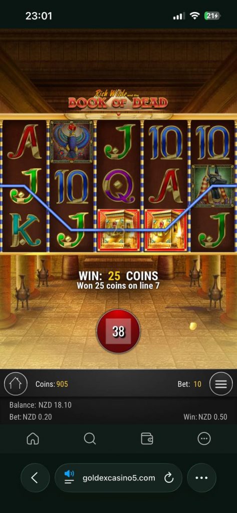 book of dead pokie
